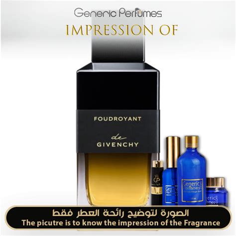 givenchy foudroyant price|foudroyant amber.